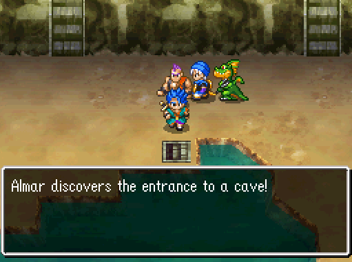 hidden cave entrance